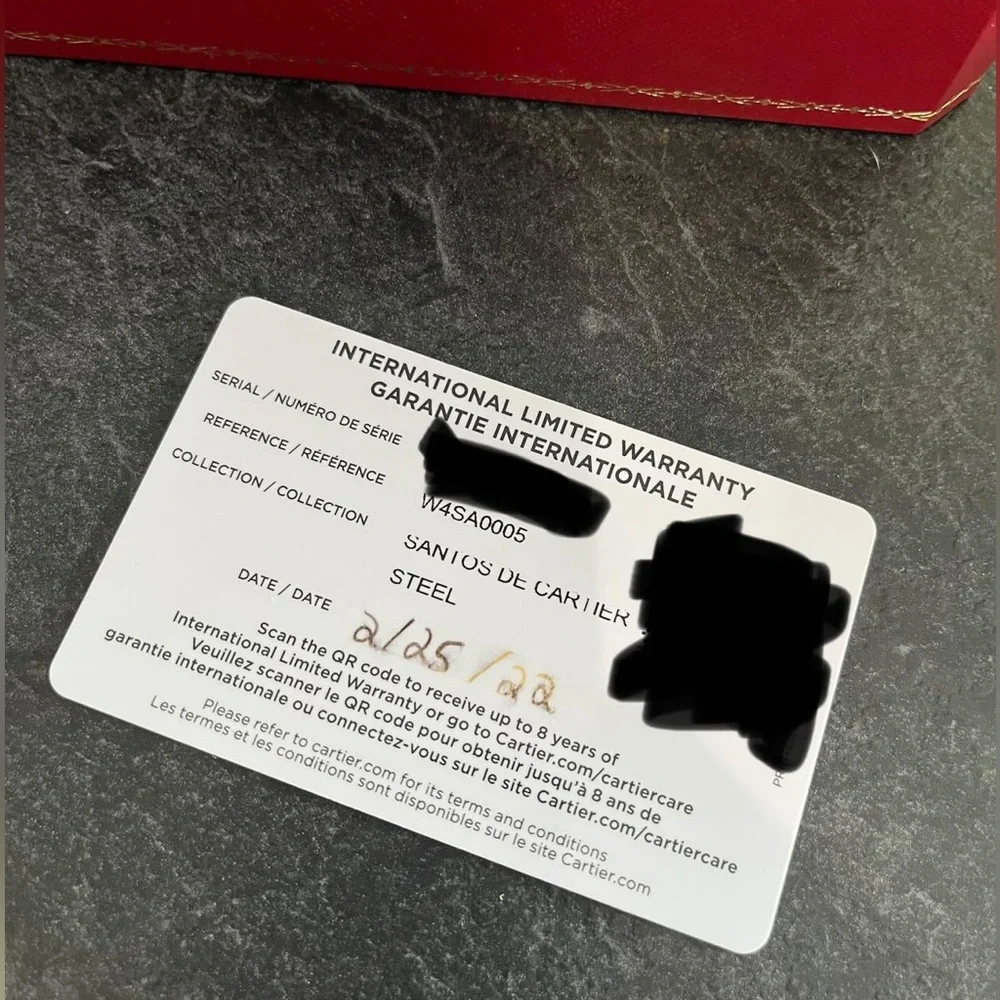 Cartier SANTOS DE CARTIER WATCH - Picture 4 of 5